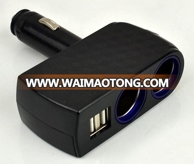 2 AMP Dual Port USB Car Charger Cigarette Lighter Adapter